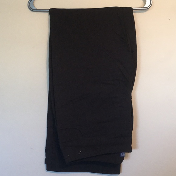 Reitmans Plus Grey & Black Striped Bootcut Pants - Picture 2 of 7